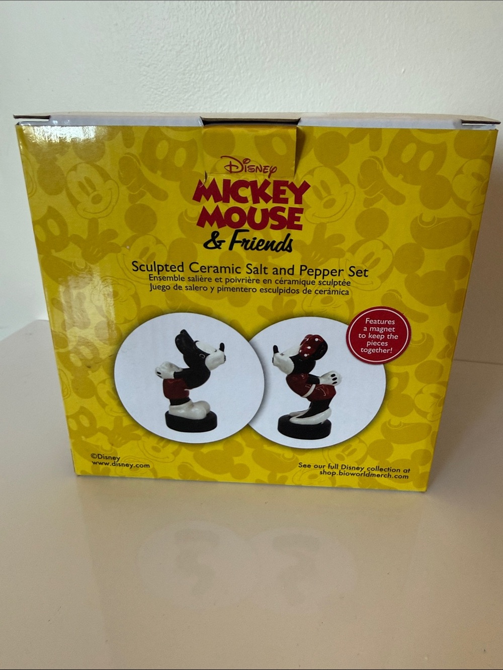 Mickey Mouse Salt & Pepper Shaker - Picture 3 of 3